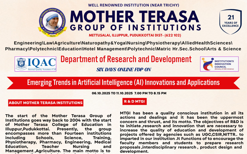 Mother Terasa College of Nursing